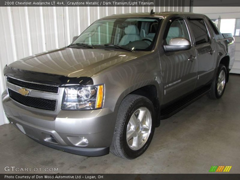 Graystone Metallic / Dark Titanium/Light Titanium 2008 Chevrolet Avalanche LT 4x4