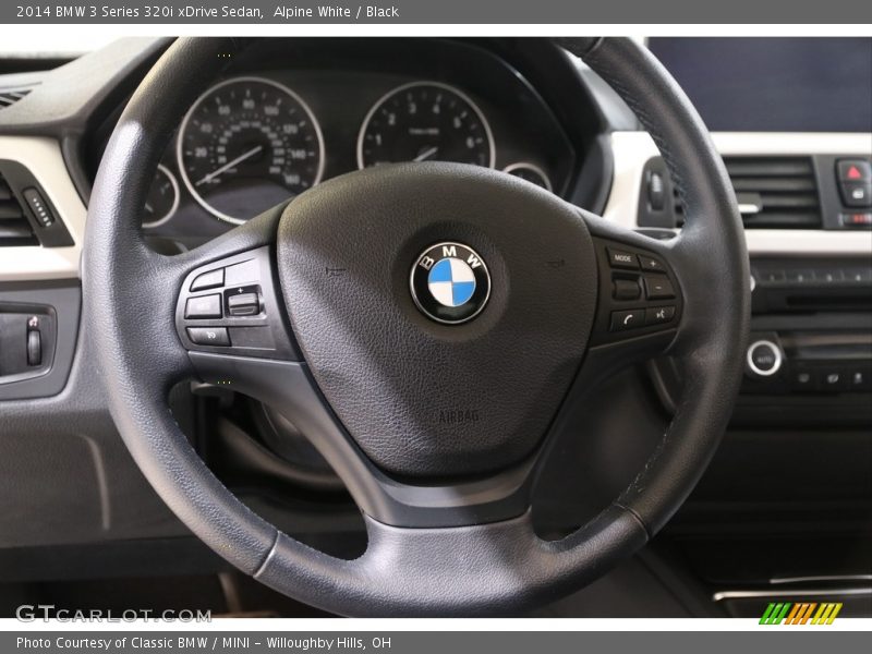 Alpine White / Black 2014 BMW 3 Series 320i xDrive Sedan