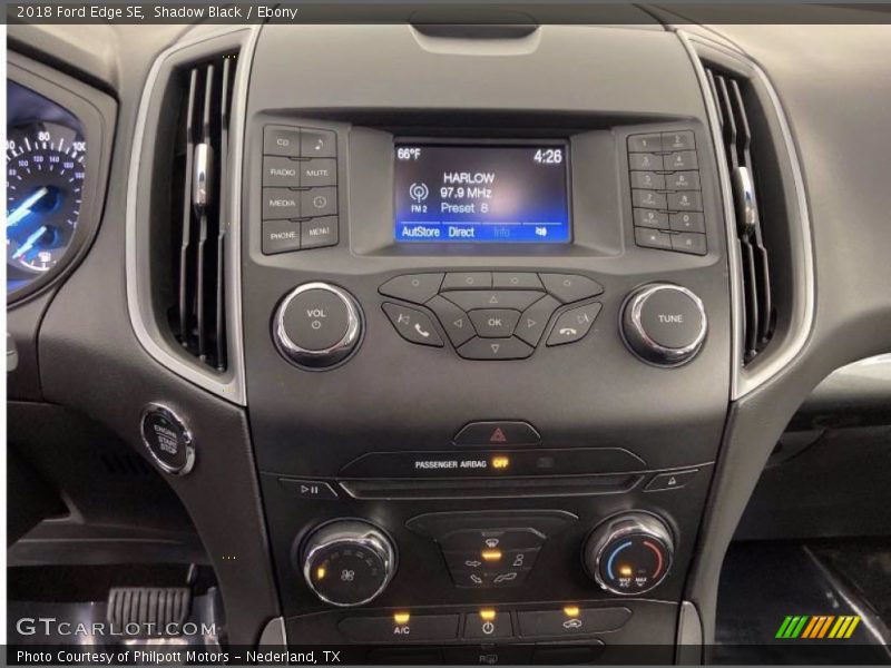 Shadow Black / Ebony 2018 Ford Edge SE