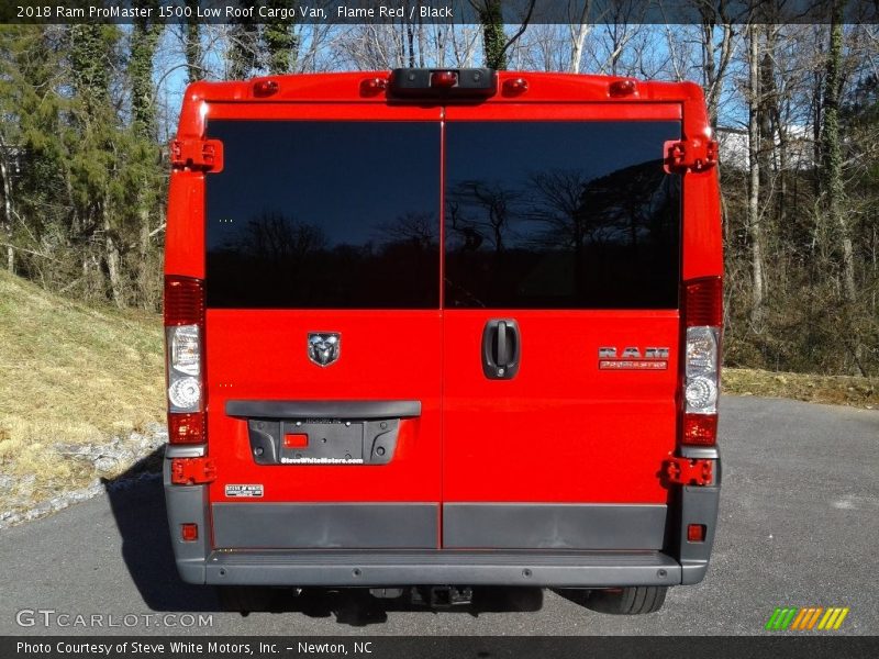 Flame Red / Black 2018 Ram ProMaster 1500 Low Roof Cargo Van