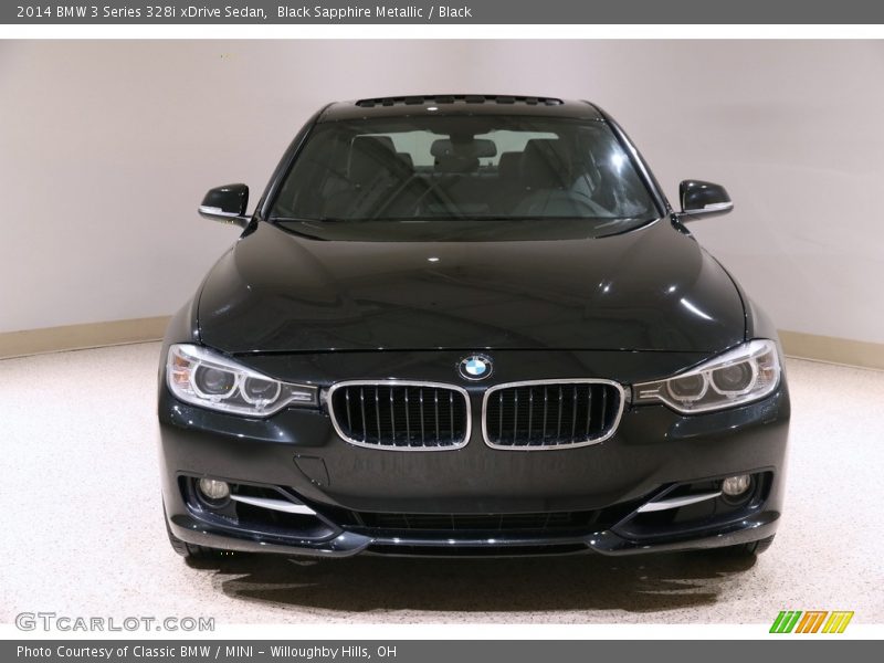 Black Sapphire Metallic / Black 2014 BMW 3 Series 328i xDrive Sedan