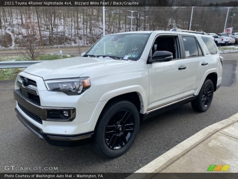 Front 3/4 View of 2021 4Runner Nightshade 4x4