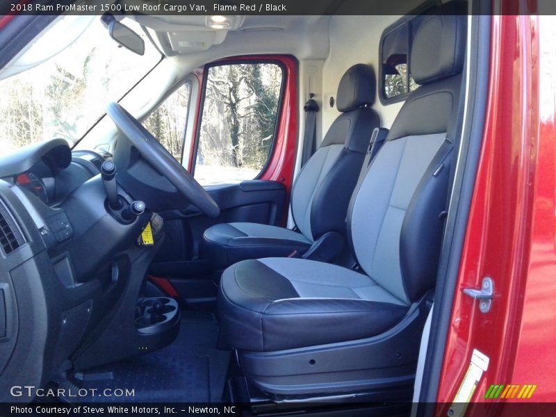 Front Seat of 2018 ProMaster 1500 Low Roof Cargo Van