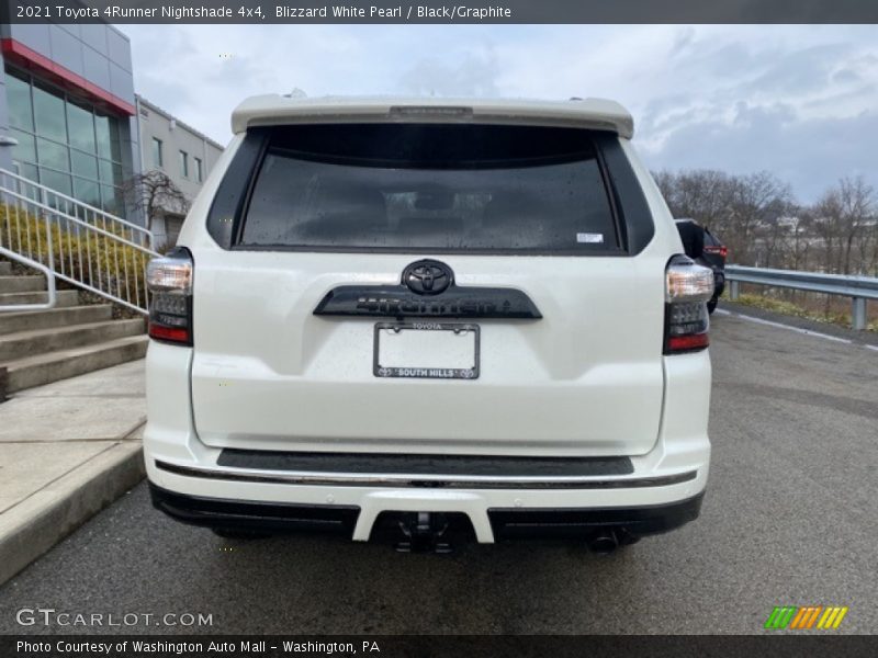 Blizzard White Pearl / Black/Graphite 2021 Toyota 4Runner Nightshade 4x4