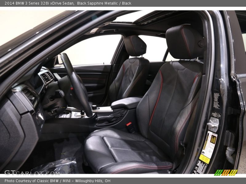Black Sapphire Metallic / Black 2014 BMW 3 Series 328i xDrive Sedan