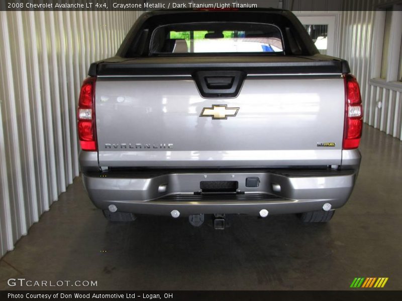 Graystone Metallic / Dark Titanium/Light Titanium 2008 Chevrolet Avalanche LT 4x4