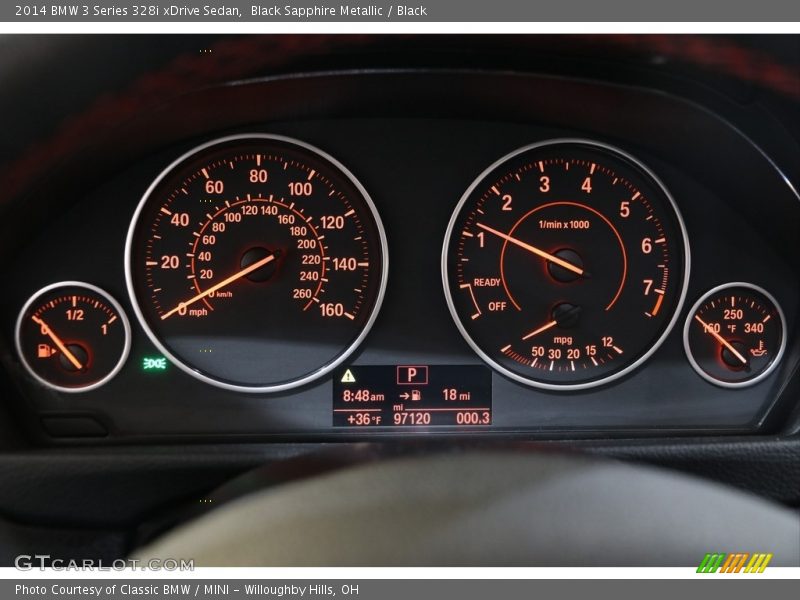 Black Sapphire Metallic / Black 2014 BMW 3 Series 328i xDrive Sedan
