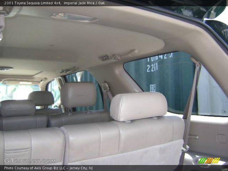 Imperial Jade Mica / Oak 2001 Toyota Sequoia Limited 4x4