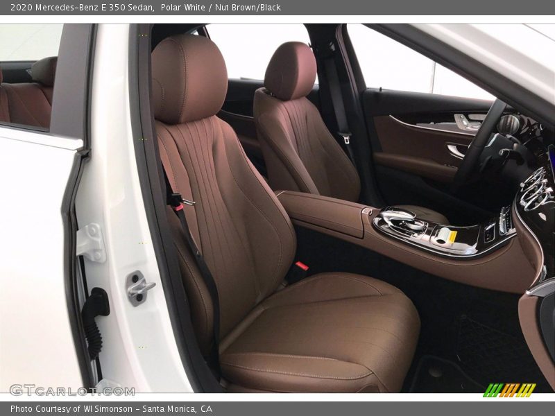 Polar White / Nut Brown/Black 2020 Mercedes-Benz E 350 Sedan