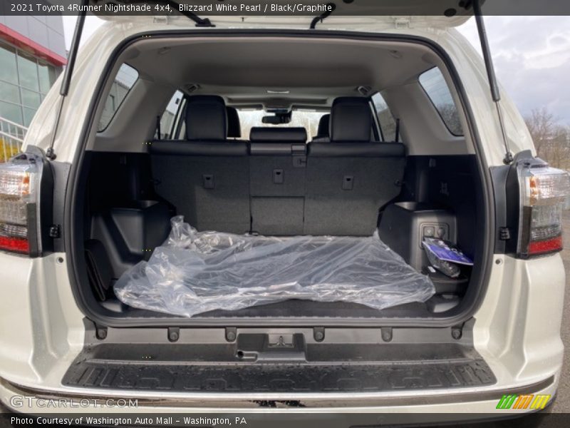 Blizzard White Pearl / Black/Graphite 2021 Toyota 4Runner Nightshade 4x4
