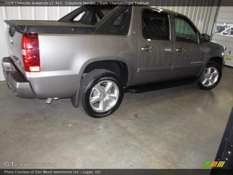 Graystone Metallic / Dark Titanium/Light Titanium 2008 Chevrolet Avalanche LT 4x4