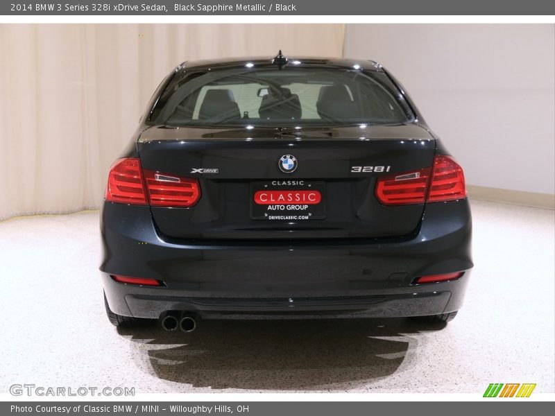 Black Sapphire Metallic / Black 2014 BMW 3 Series 328i xDrive Sedan