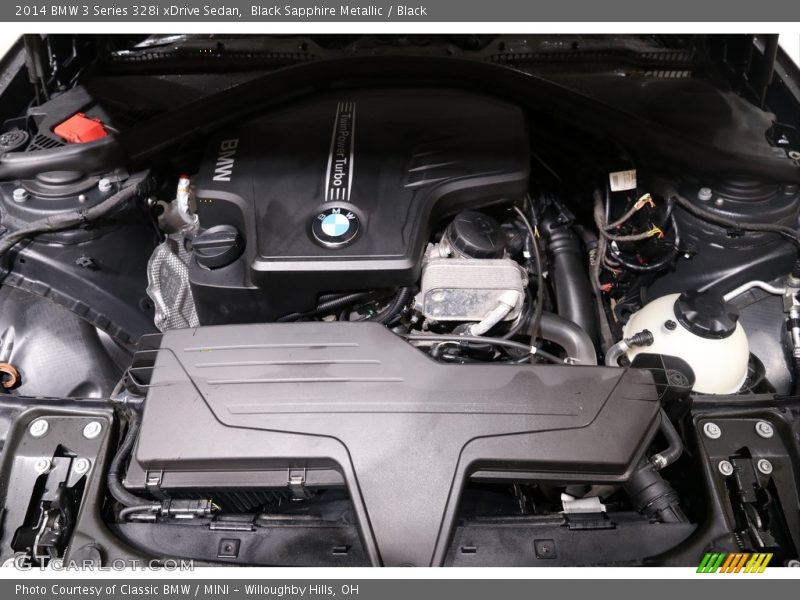 Black Sapphire Metallic / Black 2014 BMW 3 Series 328i xDrive Sedan
