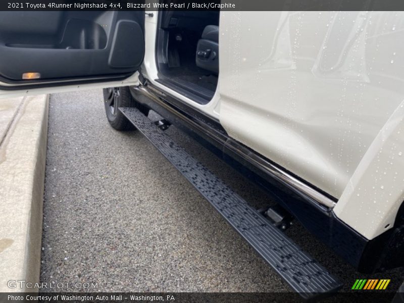 Blizzard White Pearl / Black/Graphite 2021 Toyota 4Runner Nightshade 4x4