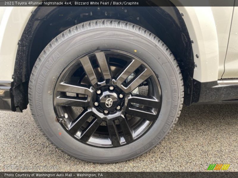 Blizzard White Pearl / Black/Graphite 2021 Toyota 4Runner Nightshade 4x4