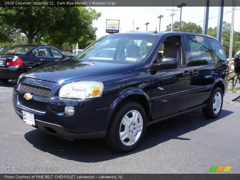 Dark Blue Metallic / Medium Gray 2006 Chevrolet Uplander LS