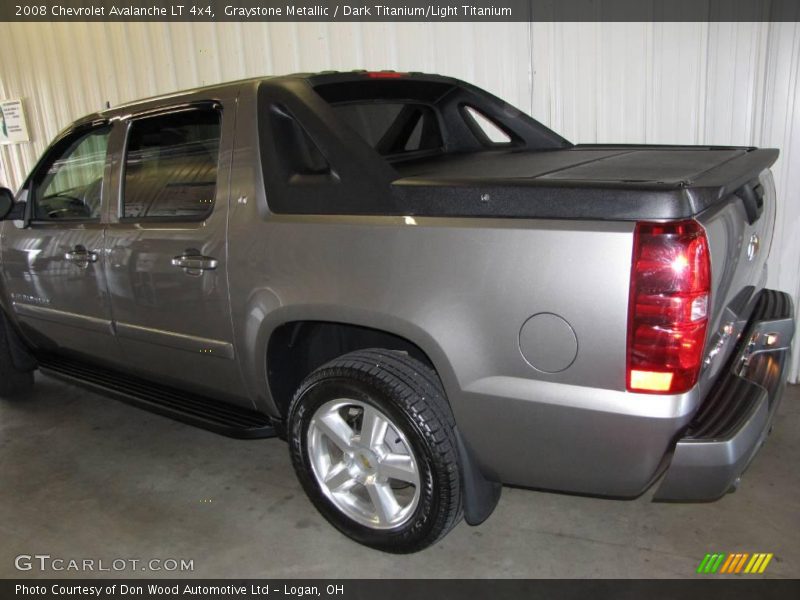 Graystone Metallic / Dark Titanium/Light Titanium 2008 Chevrolet Avalanche LT 4x4