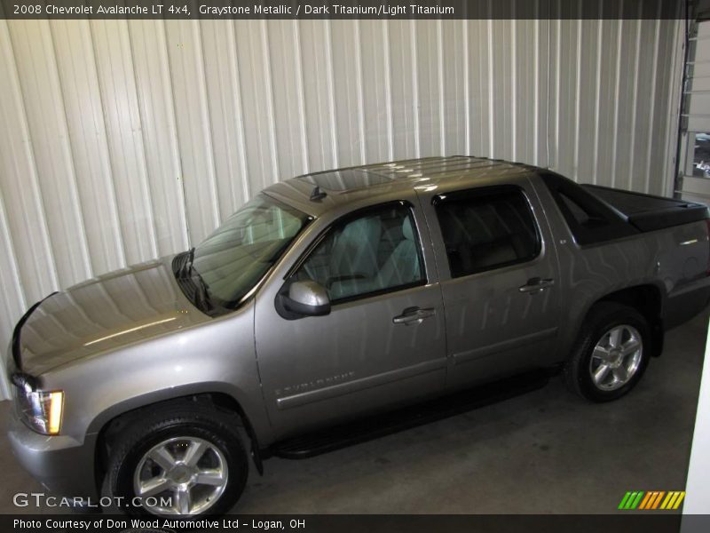 Graystone Metallic / Dark Titanium/Light Titanium 2008 Chevrolet Avalanche LT 4x4