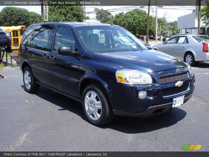 Dark Blue Metallic / Medium Gray 2006 Chevrolet Uplander LS