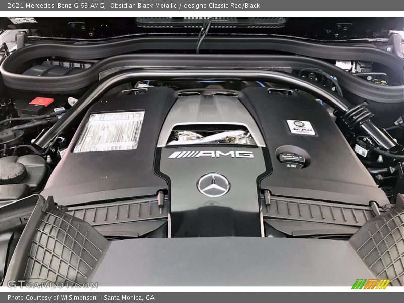  2021 G 63 AMG Engine - 4.0 Liter DI biturbo DOHC 32-Valve VVT V8