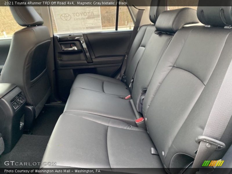 Rear Seat of 2021 4Runner TRD Off Road 4x4