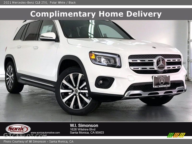 Polar White / Black 2021 Mercedes-Benz GLB 250