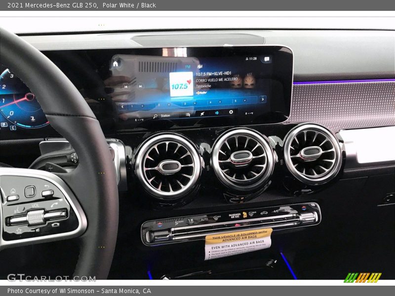 Polar White / Black 2021 Mercedes-Benz GLB 250