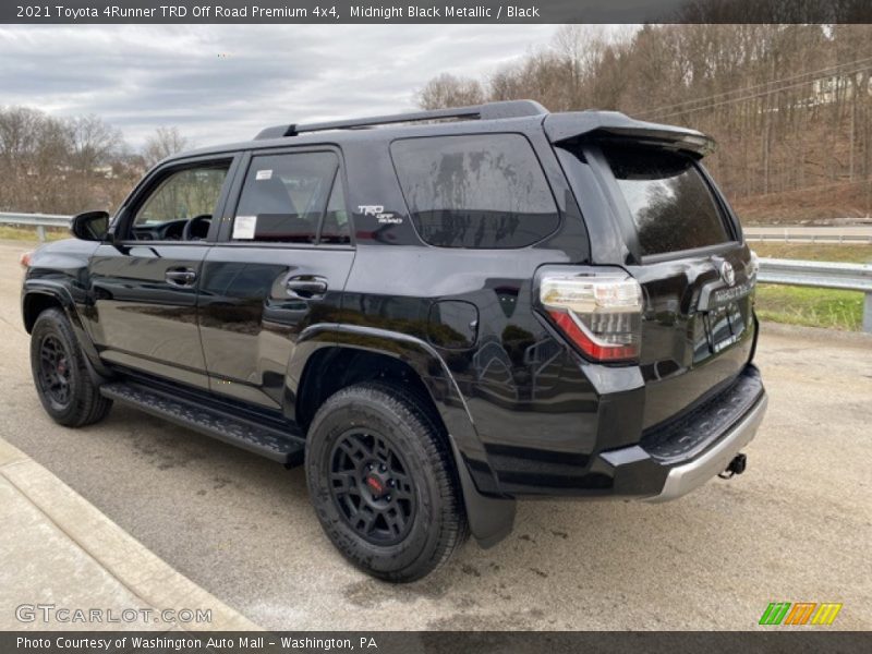 Midnight Black Metallic / Black 2021 Toyota 4Runner TRD Off Road Premium 4x4