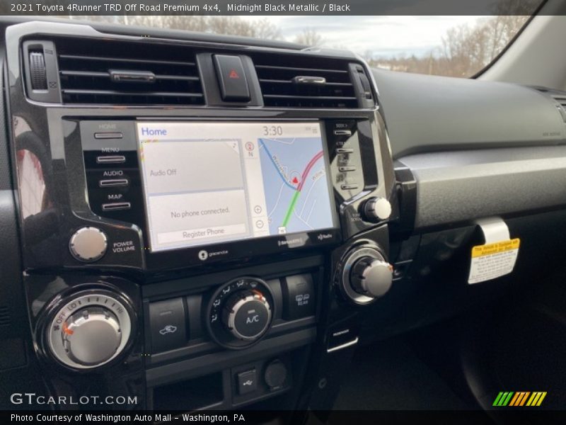 Midnight Black Metallic / Black 2021 Toyota 4Runner TRD Off Road Premium 4x4