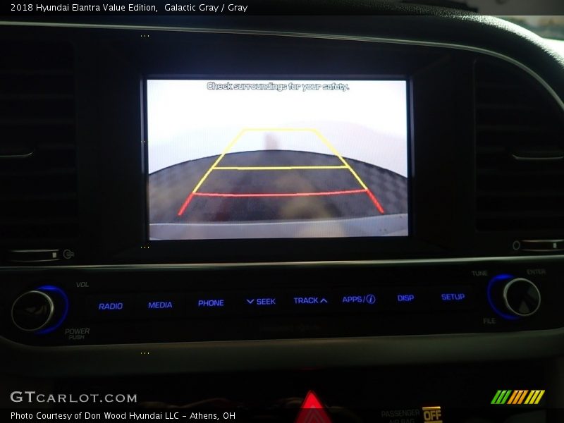 Galactic Gray / Gray 2018 Hyundai Elantra Value Edition