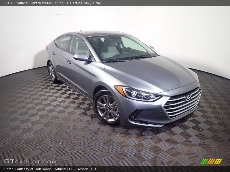 Galactic Gray / Gray 2018 Hyundai Elantra Value Edition