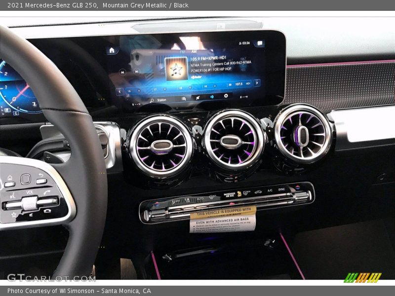 Mountain Grey Metallic / Black 2021 Mercedes-Benz GLB 250