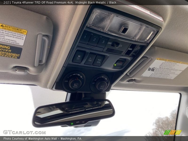 Midnight Black Metallic / Black 2021 Toyota 4Runner TRD Off Road Premium 4x4