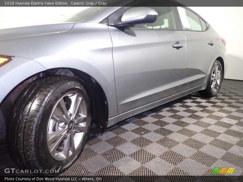 Galactic Gray / Gray 2018 Hyundai Elantra Value Edition