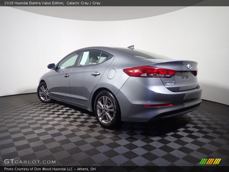 Galactic Gray / Gray 2018 Hyundai Elantra Value Edition