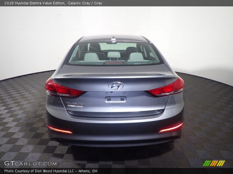 Galactic Gray / Gray 2018 Hyundai Elantra Value Edition
