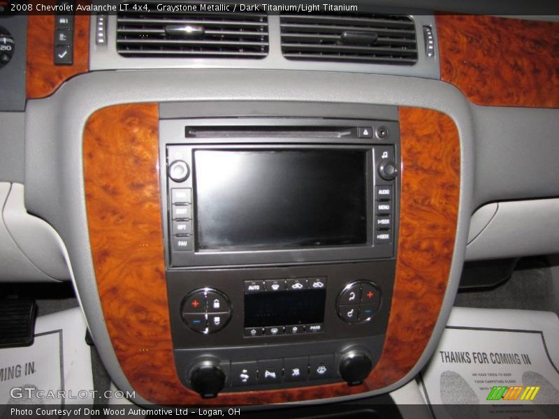 Graystone Metallic / Dark Titanium/Light Titanium 2008 Chevrolet Avalanche LT 4x4