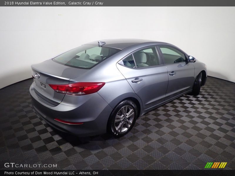 Galactic Gray / Gray 2018 Hyundai Elantra Value Edition