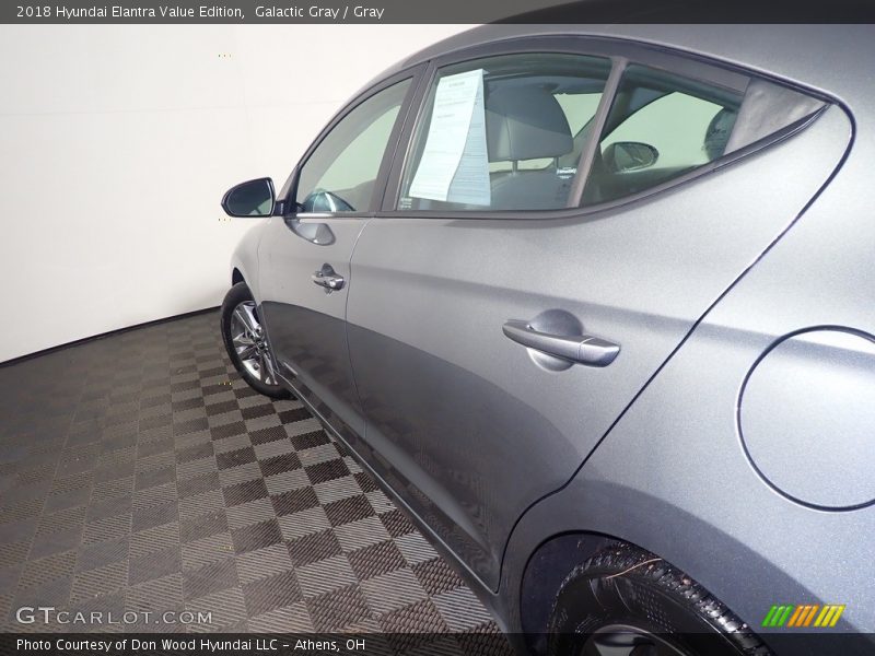 Galactic Gray / Gray 2018 Hyundai Elantra Value Edition