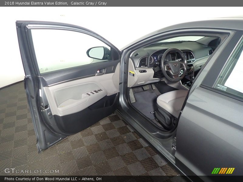 Galactic Gray / Gray 2018 Hyundai Elantra Value Edition