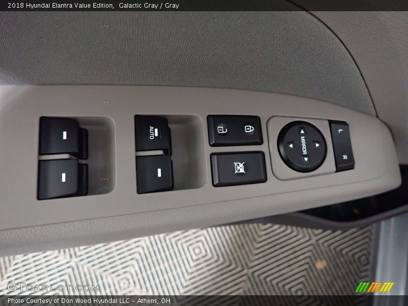 Galactic Gray / Gray 2018 Hyundai Elantra Value Edition