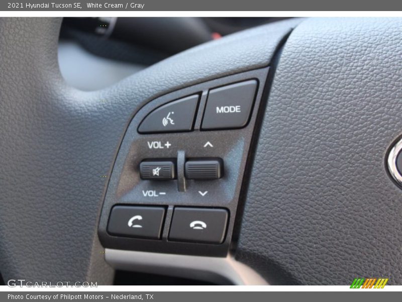 White Cream / Gray 2021 Hyundai Tucson SE