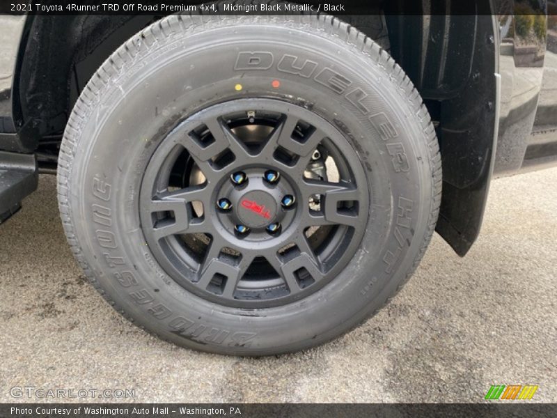 Midnight Black Metallic / Black 2021 Toyota 4Runner TRD Off Road Premium 4x4