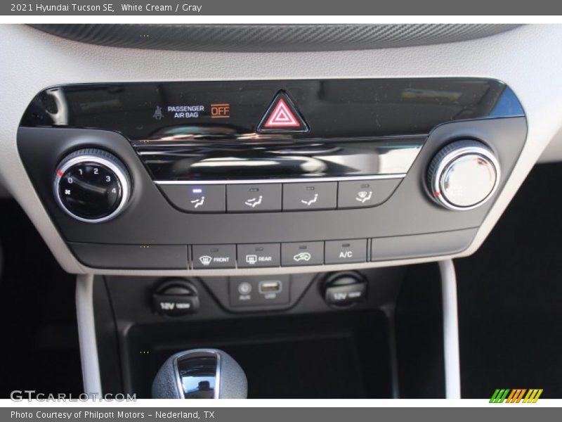 White Cream / Gray 2021 Hyundai Tucson SE