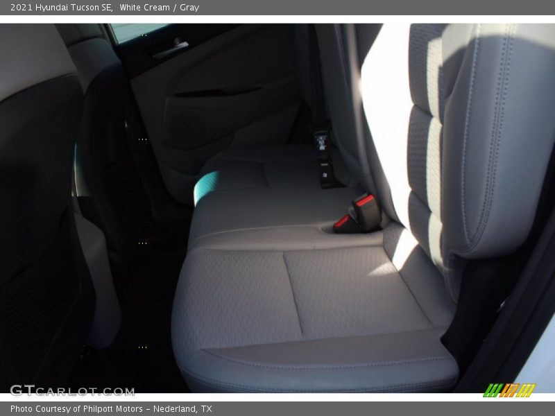 White Cream / Gray 2021 Hyundai Tucson SE