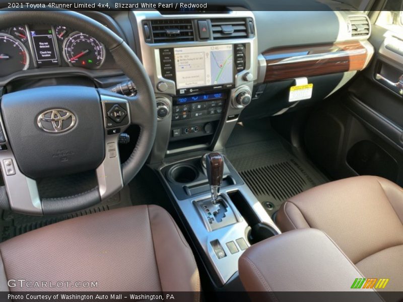 Front Seat of 2021 4Runner Limited 4x4