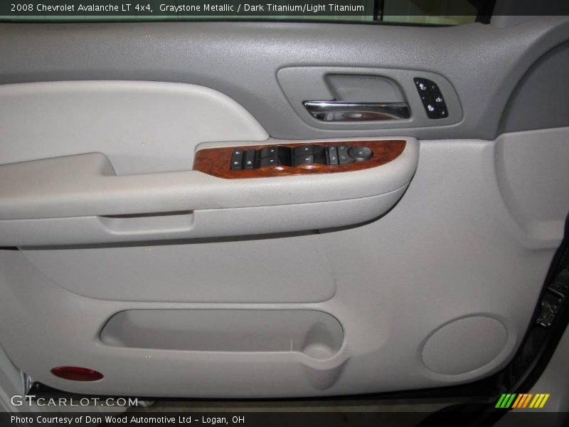 Graystone Metallic / Dark Titanium/Light Titanium 2008 Chevrolet Avalanche LT 4x4
