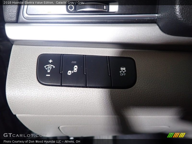 Galactic Gray / Gray 2018 Hyundai Elantra Value Edition
