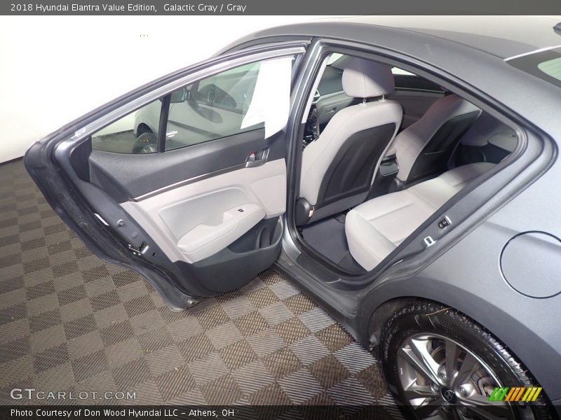 Galactic Gray / Gray 2018 Hyundai Elantra Value Edition