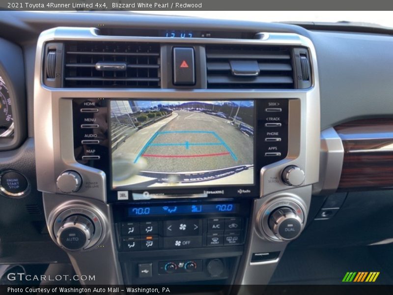 Blizzard White Pearl / Redwood 2021 Toyota 4Runner Limited 4x4